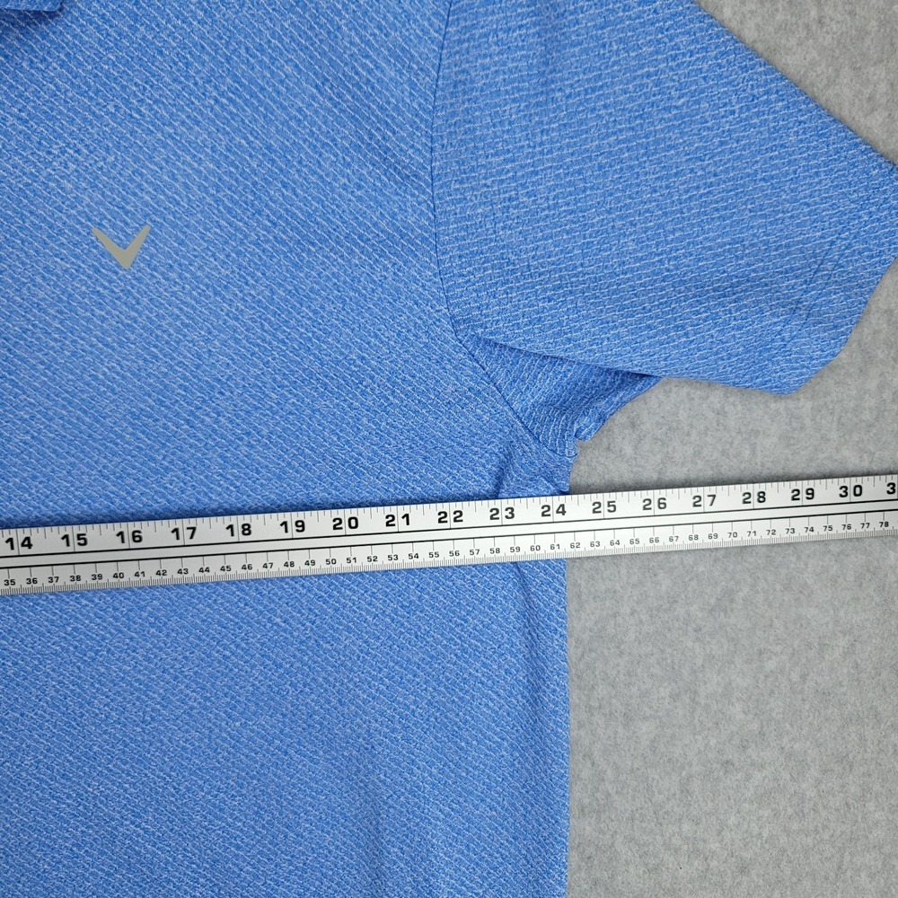Callaway OPTI-Dri Polo Shirt Golf Mens XL Performance Stretch Regatta Heather - Picture 3 of 9